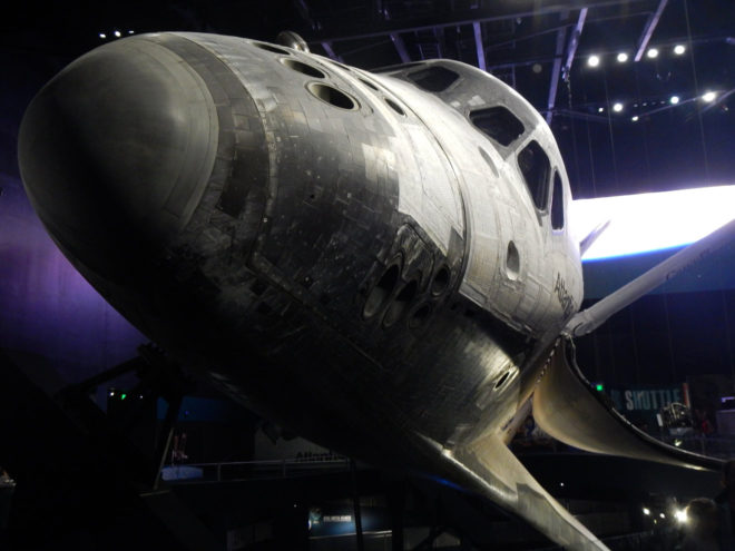 NASA Space Shuttle Atlantis Nose