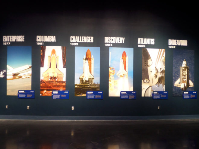 NASA Space Shuttle Orbiter Wall Display