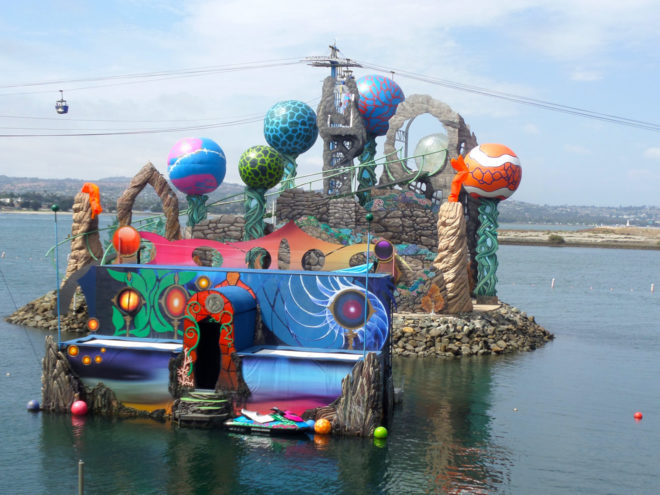 SeaWorld's Cirque De La Mer Stage