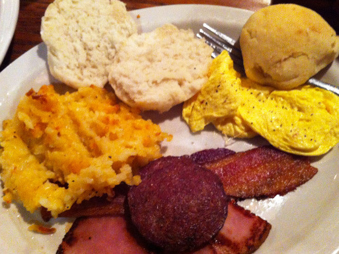 Cracker Barrel Breakfast Plate