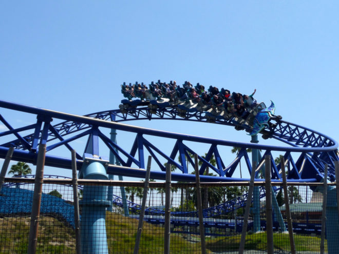 Manta Roller Coaster Banking