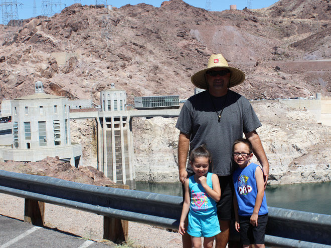 At the Hoover Dam