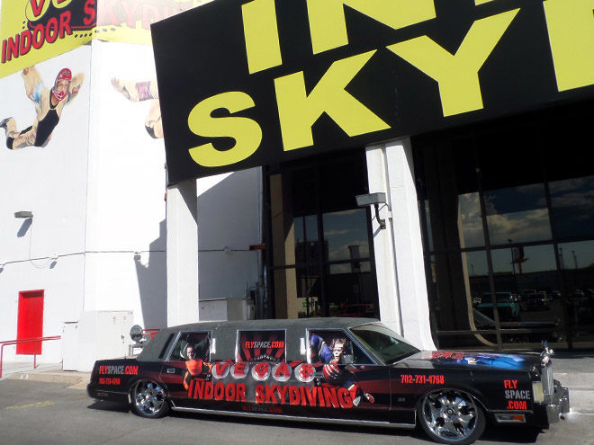 Vegas Indoor Skydiving Building Exterior