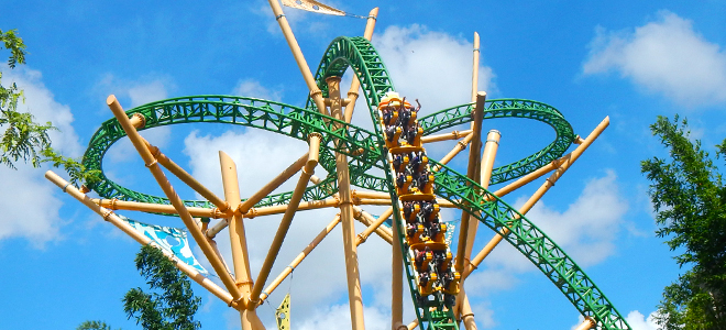 Cheetah Hunt Roller Coaster