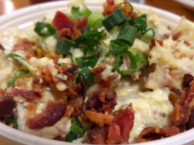 Bacon Potato Salad from Rollin Smoke BBQ 