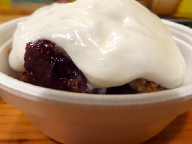 Country Black Berry Cobbler from Rollin Smoke Barbeque