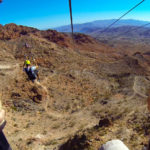 Bootleg Canyon zipline run 2