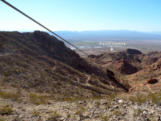 Flightlinez Bootleg Canyon Zipline Run 1