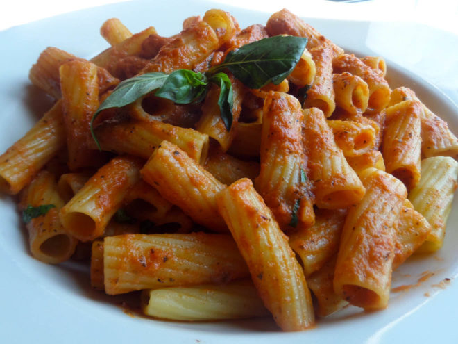 Rigatoni Tomato Cream from C & O Cucina