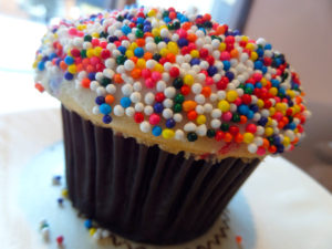 Sprinkles Birthday Cake Cupcake