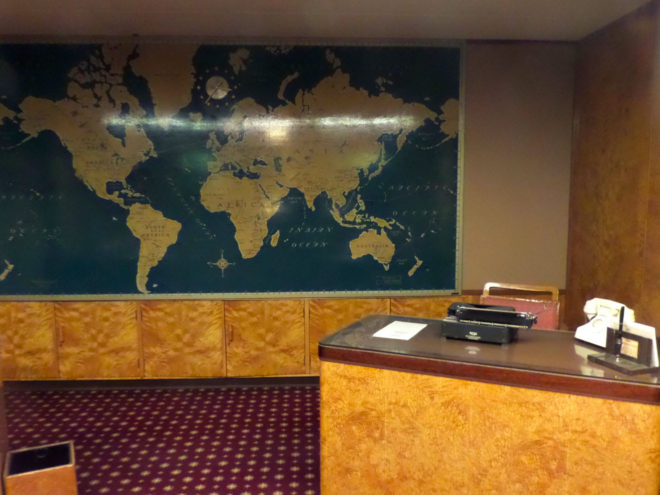 Queen Mary Retro Travel Agent Office