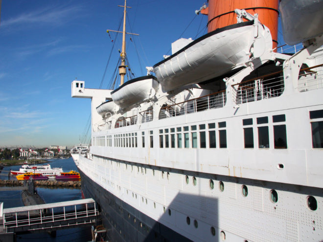 Queen Mary Tower Walkway View
