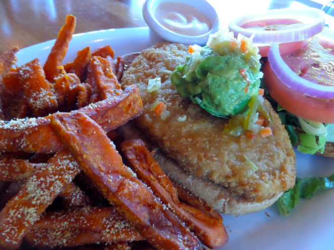 Veggie Grill's Santa Fe Crispy Chickin