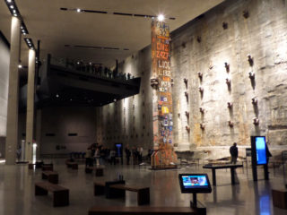 9/11 Museum's Foundation Hall and Last Column