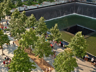 9/11 Memorial Plaza and Reflecting Pool