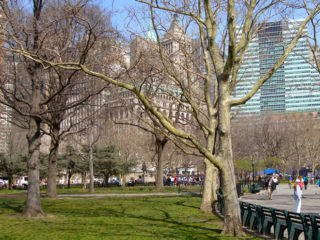Battery Park in New York City