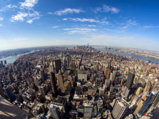 Empire State Building View of Manhattan