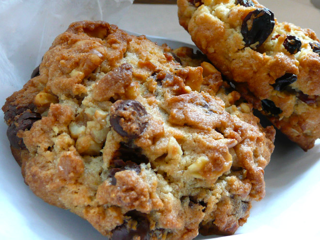 Cookies from Levain Bakery in NYC