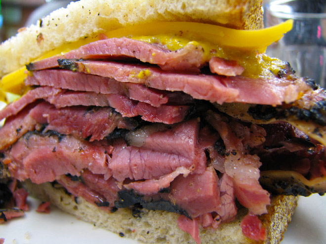 Pastrami Sandwich from Katz's Delicatessen