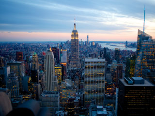 Top of the Rock view