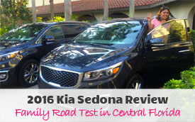 2016 Kia Sedona Road Trip