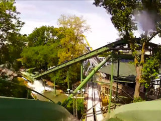 Coal Cracker Log Flume boat ride Hersheypark