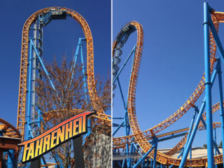 Fahrenheit roller coaster at Hersheypark