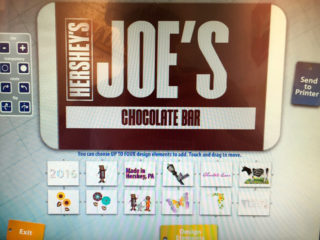 Create Your Own Candy Bar Finished Wrapper Design