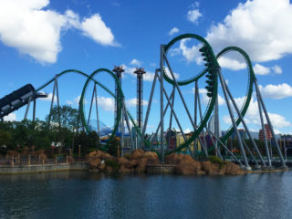 The Incredible Hulk Roller Coaster