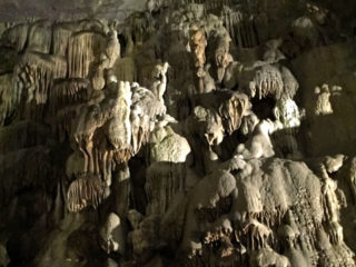 Indian Echo Caverns stalagmites