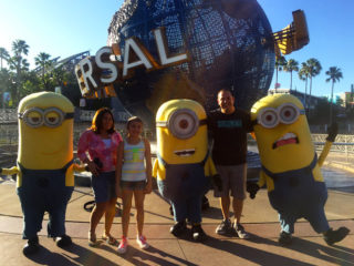 Meeting the Minions at Universal Orlando