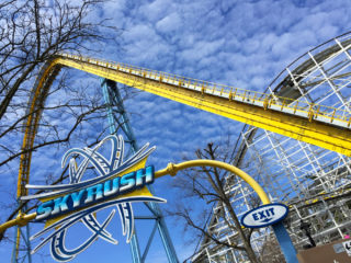 Skyrush roller coaster at Hersheypark