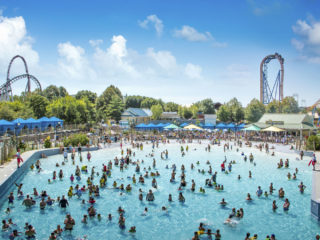 The Shore wave pool at the Boardwalk in Hersheypark
