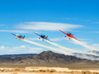 Sky Combat Ace Planes in Flight