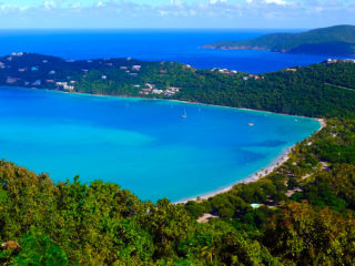 Magens Bay in St. Thomas, US Virgin Islands