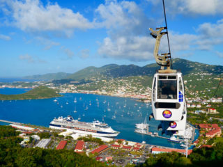 Skyride to Paradise Point in St. Thomas, US Virgin Islands