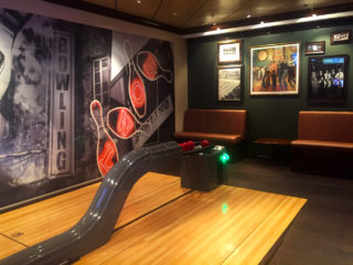 Norwegian Escape's Bowling Alley