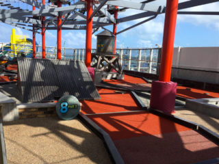 Norwegian Escape's Mini Golf Course