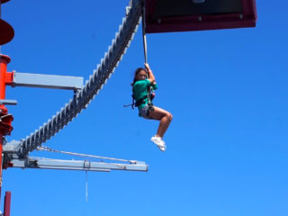 Norwegian Escape Zipline on the Ropes Course