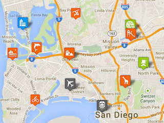San Diego Tourist Map