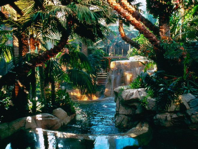 Mirage Hotel Rainforest Atrium