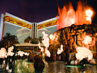 The Mirage Hotel Volcano Show