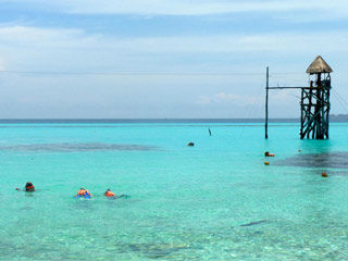 Snorkeling and Zip Lining at Garrafon Natural Reef Park