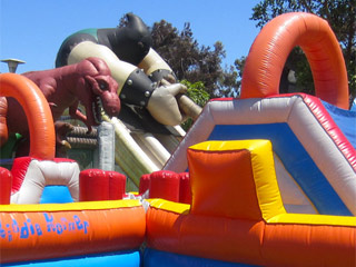 Inflatable World Lets Kids Jump, Slide and Climb Huge Inflatables