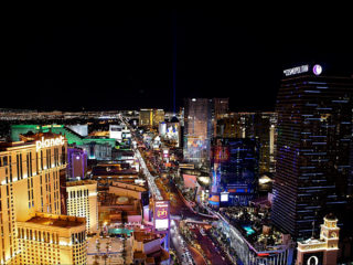 View from the Eiffel Tower Las Vegas