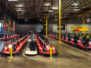 Indoor Go Kart Racing at Pole Position Raceway