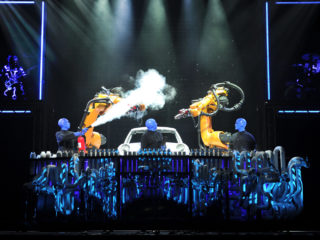 Blue Man Group Performance in Las Vegas