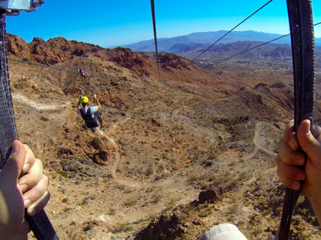 Flightlinez Bootleg Canyon Zipline Run 2