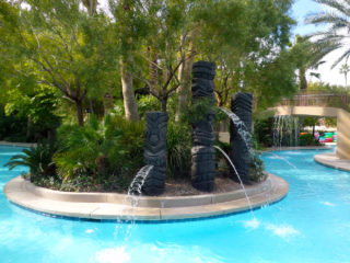 Tahitian Themed Lazy River at Tahiti Village Resort