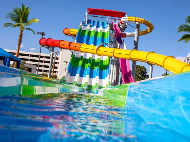 Circus Circus Splash Zone Water Slide Tower